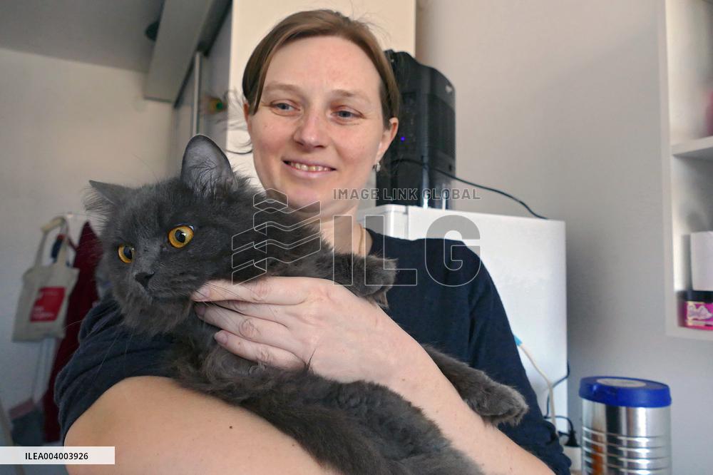 Hostel for displaced persons in western Ukraine