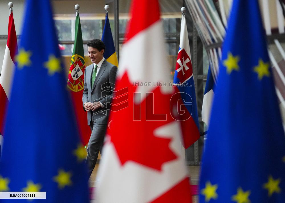 EU-Canada Leaders Meeting - Brussels