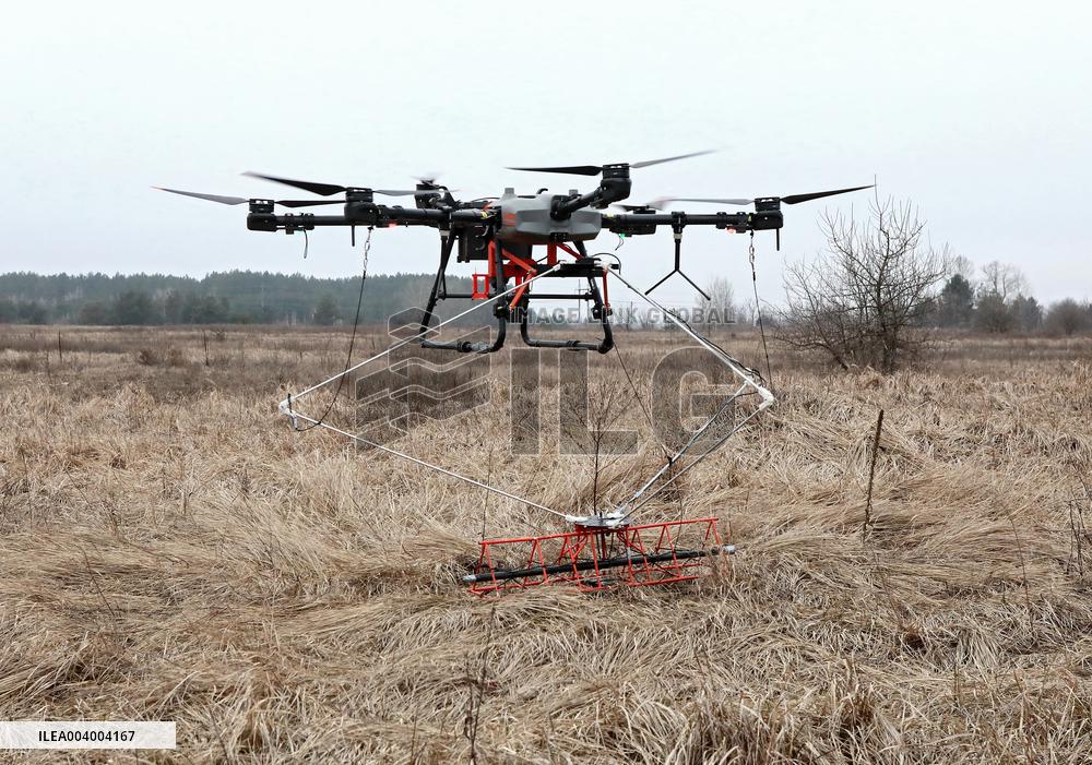 Presentation of MinesEye demining system in Kyiv region