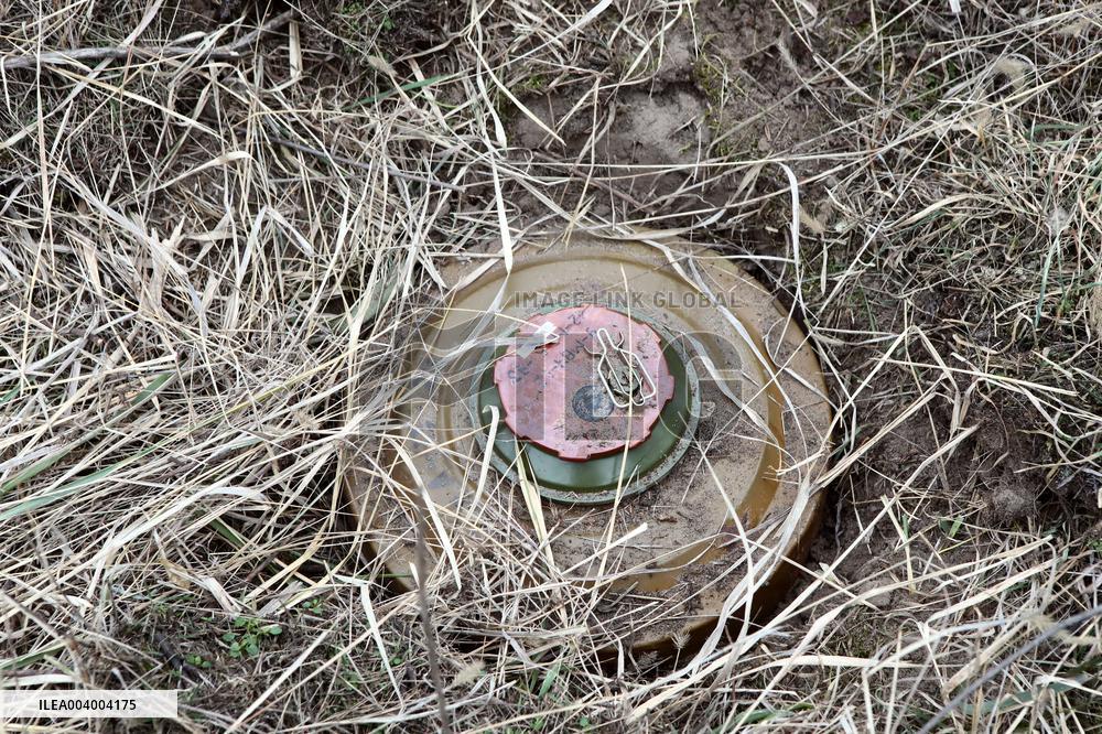Presentation of MinesEye demining system in Kyiv region