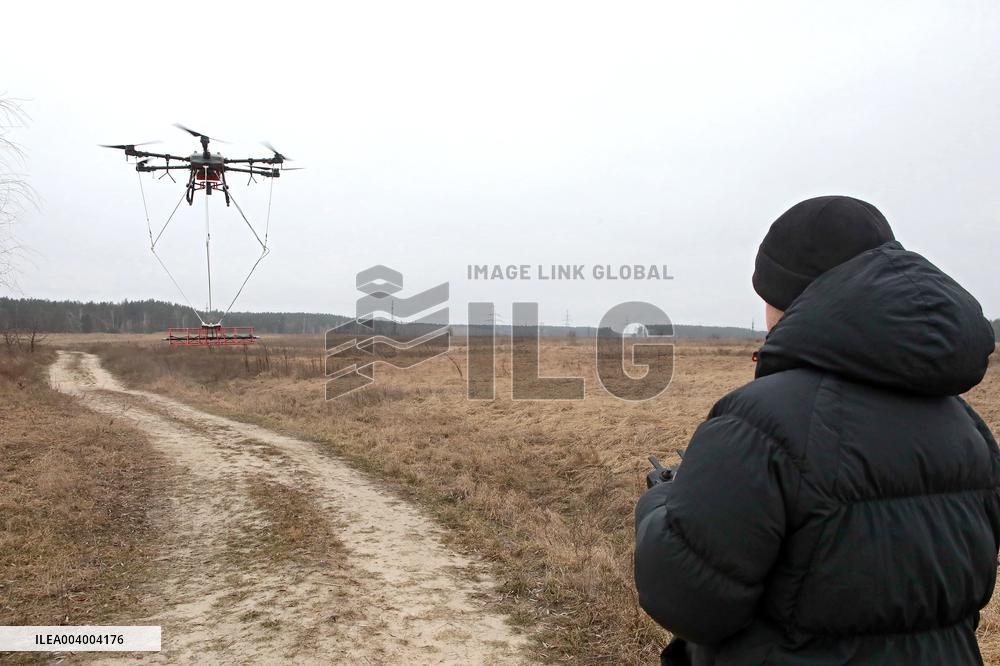 Presentation of MinesEye demining system in Kyiv region