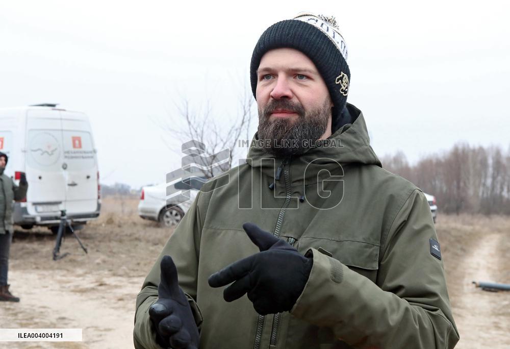 Presentation of MinesEye demining system in Kyiv region