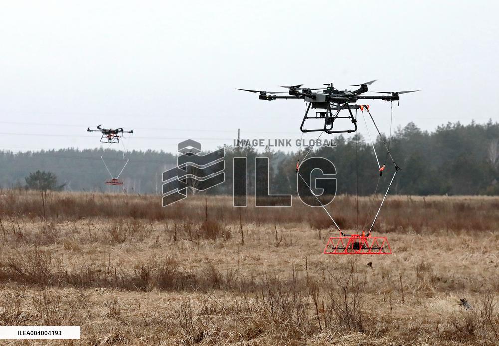 Presentation of MinesEye demining system in Kyiv region