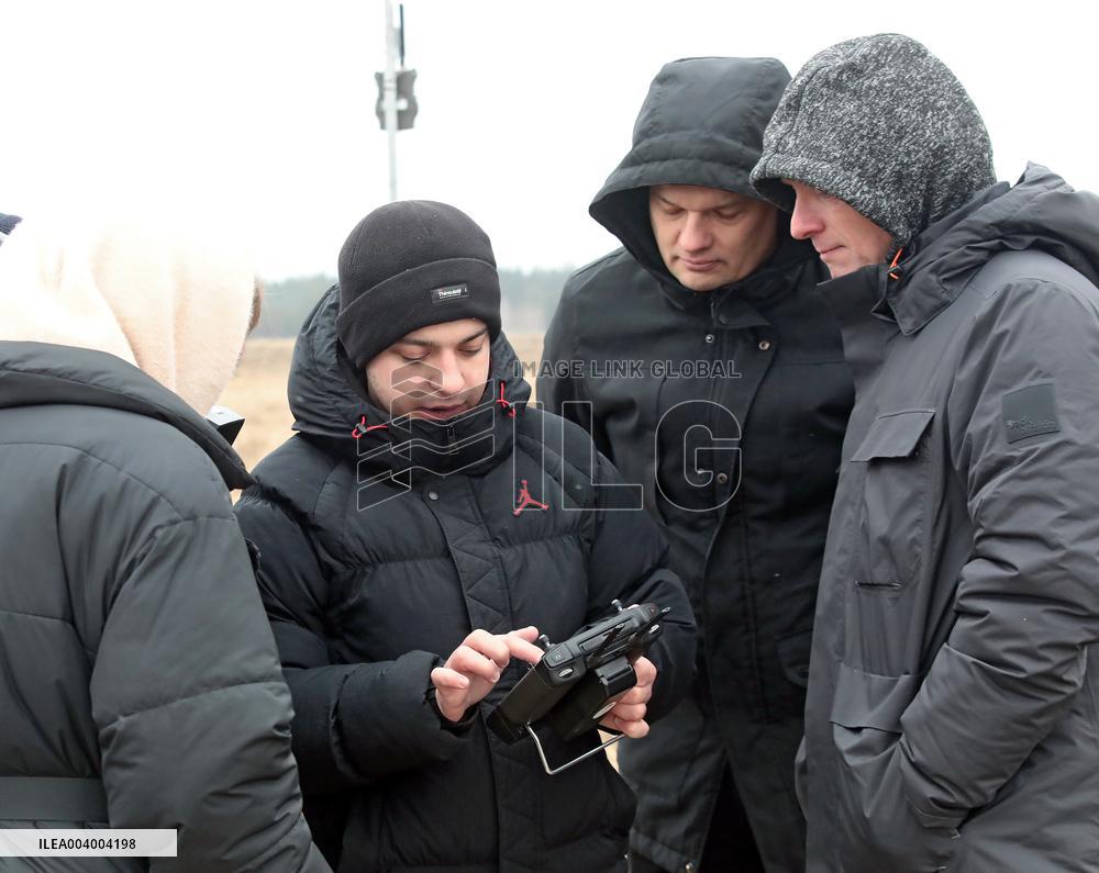Presentation of MinesEye demining system in Kyiv region