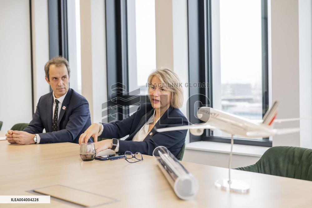 Christophe Fanichet And Anne Rigail Portrait - Paris