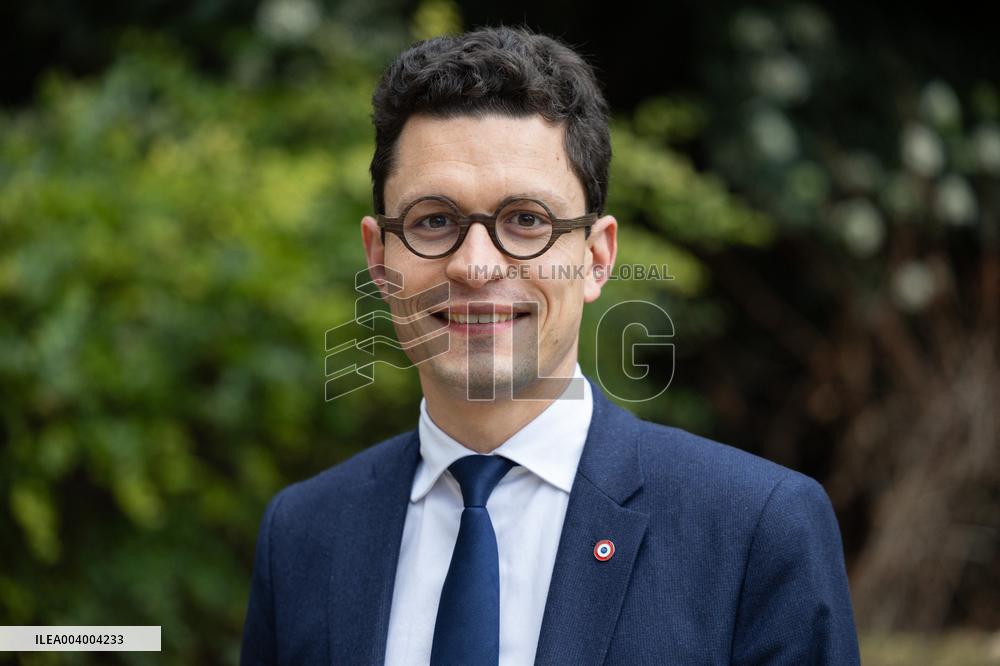 Portrait of Sebastien Saint-Pasteur with Antoine Vermorel-Marques - Paris