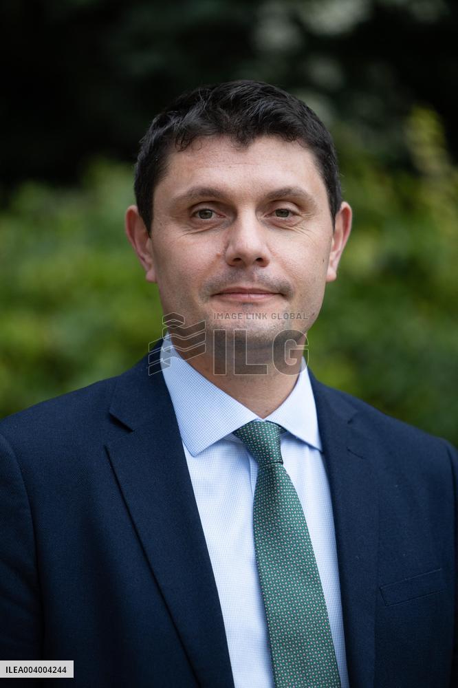 Portrait of Sebastien Saint-Pasteur with Antoine Vermorel-Marques - Paris