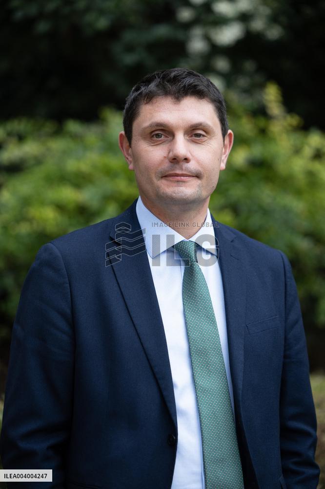 Portrait of Sebastien Saint-Pasteur with Antoine Vermorel-Marques - Paris