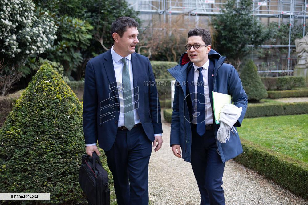 Portrait of Sebastien Saint-Pasteur with Antoine Vermorel-Marques - Paris