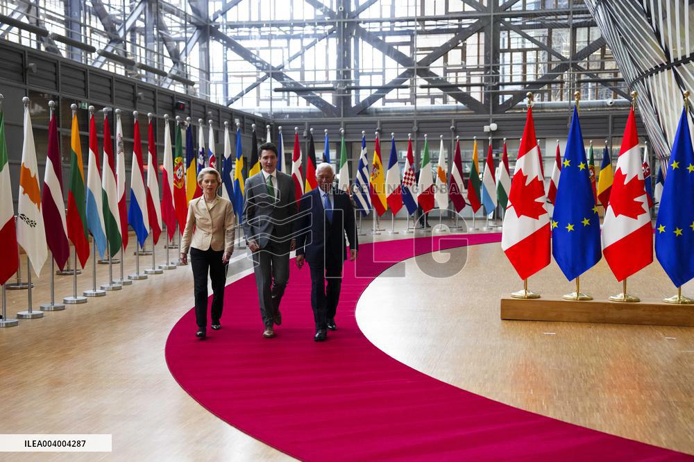 EU-Canada Leaders Meeting - Brussels