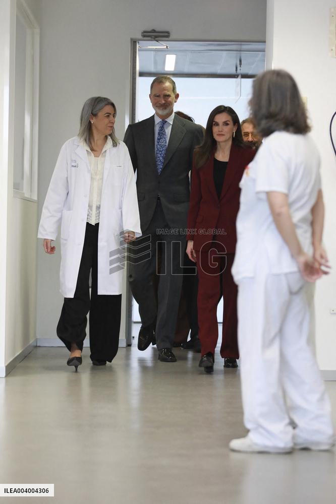 Royals At Visit To Paraplegic National Hospital - Toledo