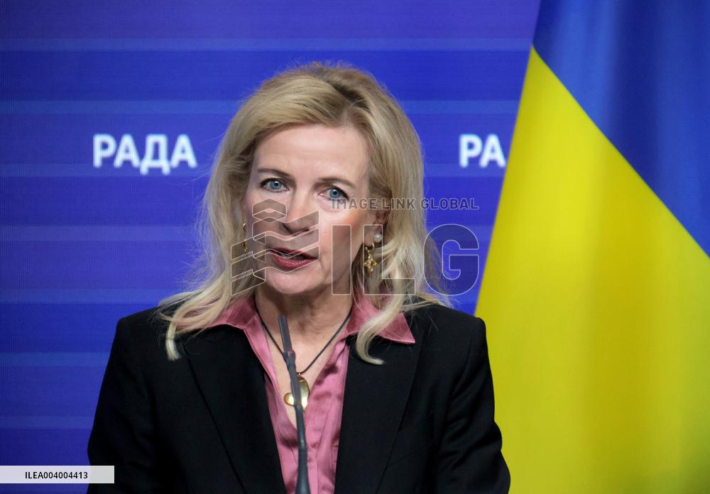 Briefing of Ukrainian Speaker and OSCE PA President in Kyiv