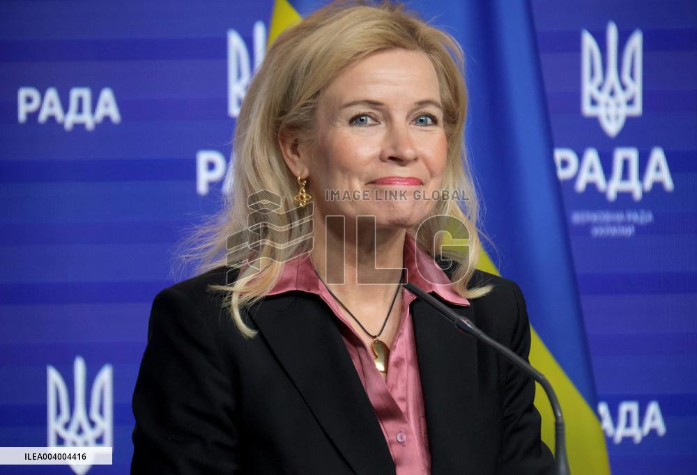 Briefing of Ukrainian Speaker and OSCE PA President in Kyiv