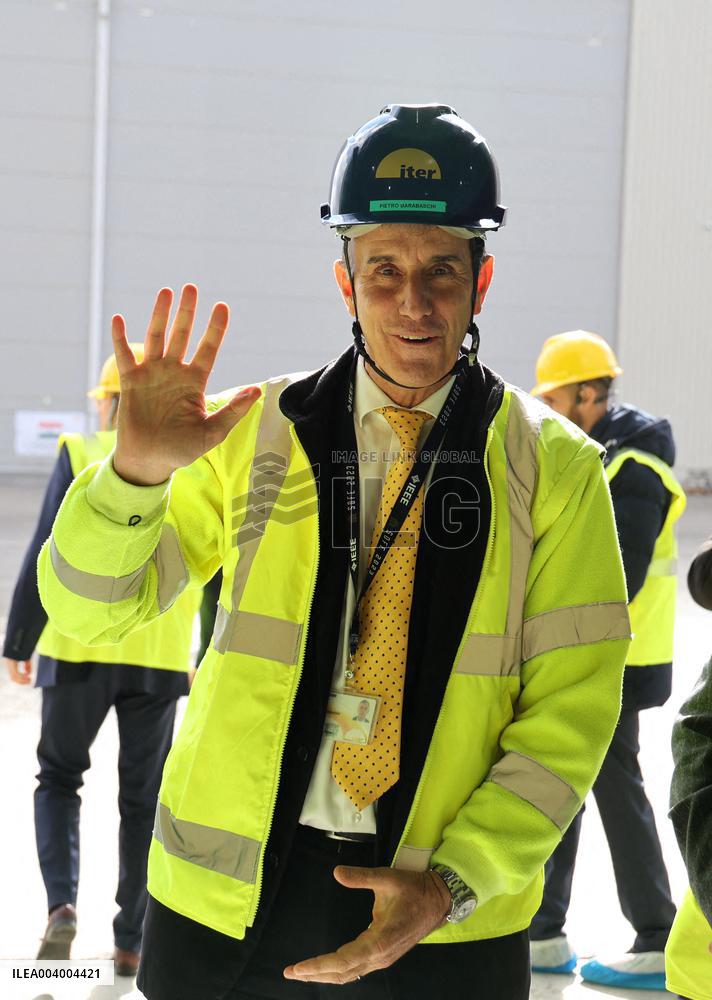 President Macron And Indian PM Modi Visit The ITER - Marseille