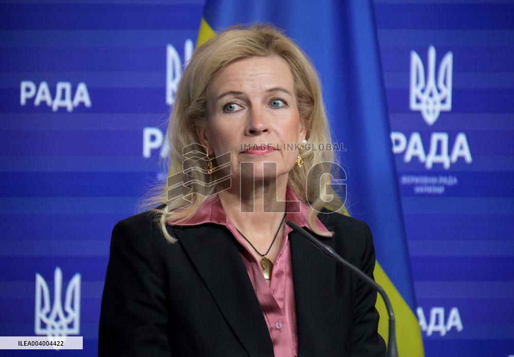 Briefing of Ukrainian Speaker and OSCE PA President in Kyiv