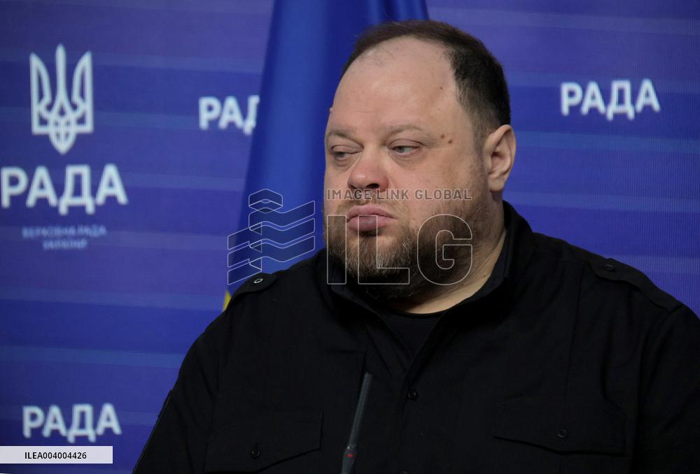 Briefing of Ukrainian Speaker and OSCE PA President in Kyiv