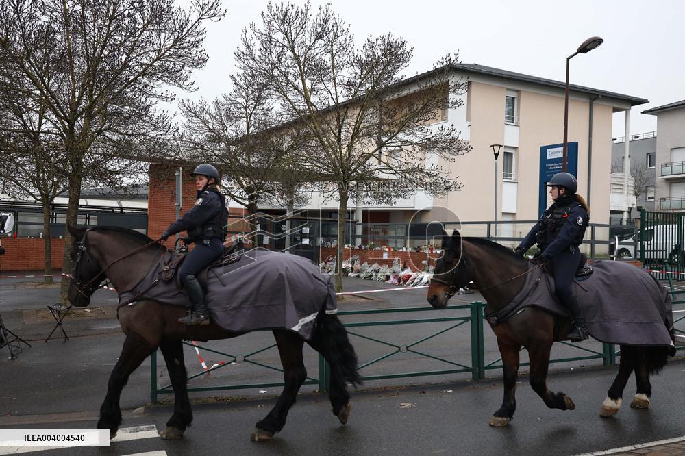 Pay Tribute To Louise, Schoolgirl Found Dead In A Wood - Essonne