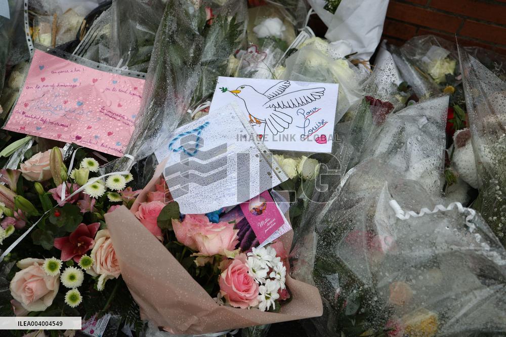 Pay Tribute To Louise, Schoolgirl Found Dead In A Wood - Essonne