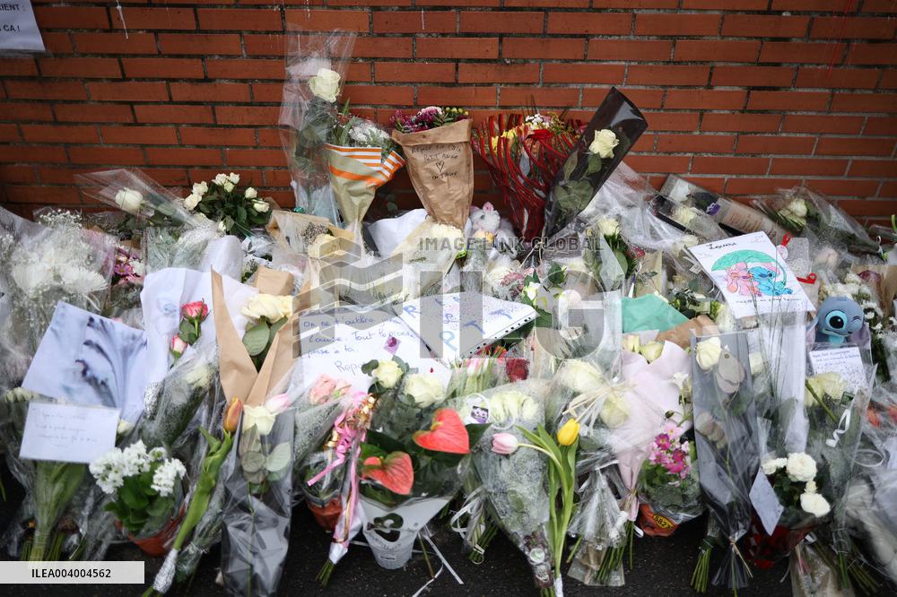 Pay Tribute To Louise, Schoolgirl Found Dead In A Wood - Essonne