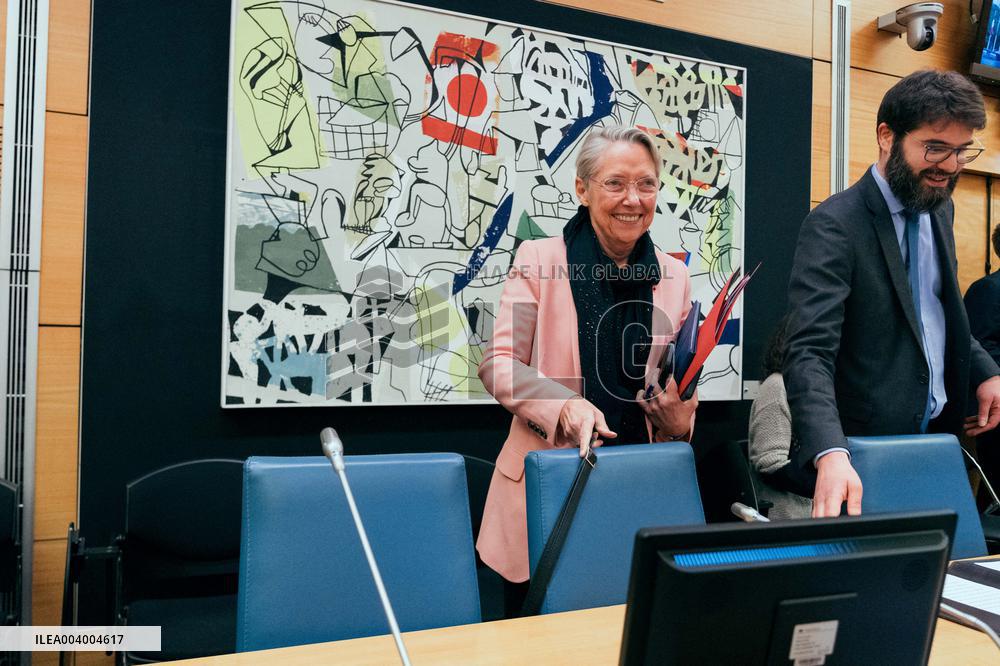 Cultural Affairs Committee hears Élisabeth Borne - Paris AJ