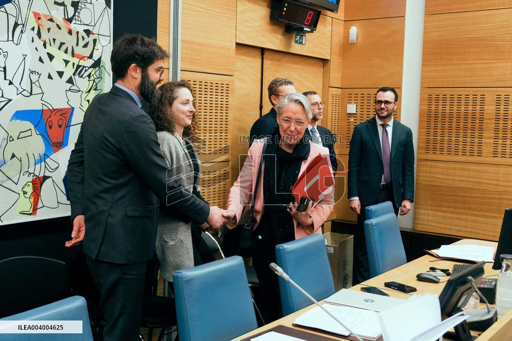 Cultural Affairs Committee hears Élisabeth Borne - Paris AJ