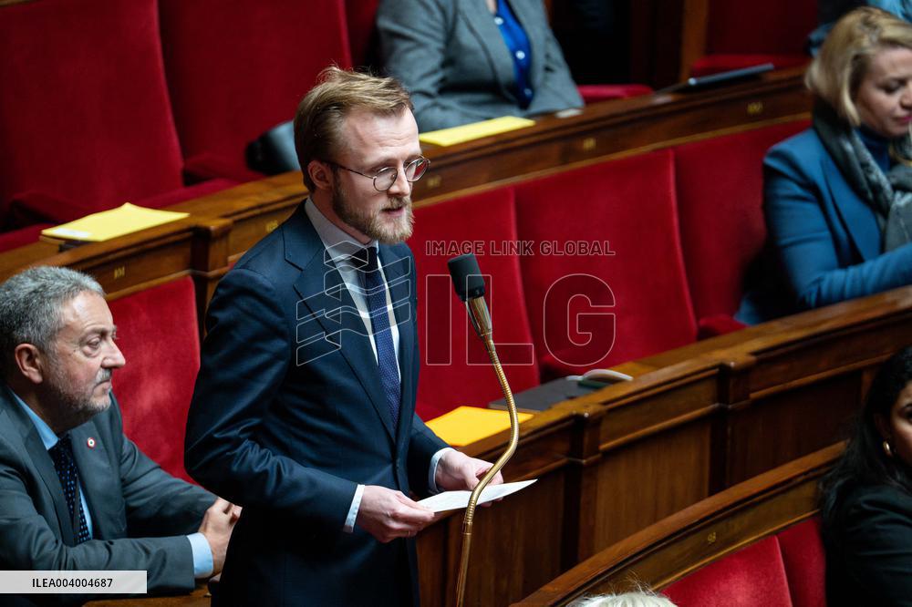 Questions to the government at the National Assembly - Paris AJ