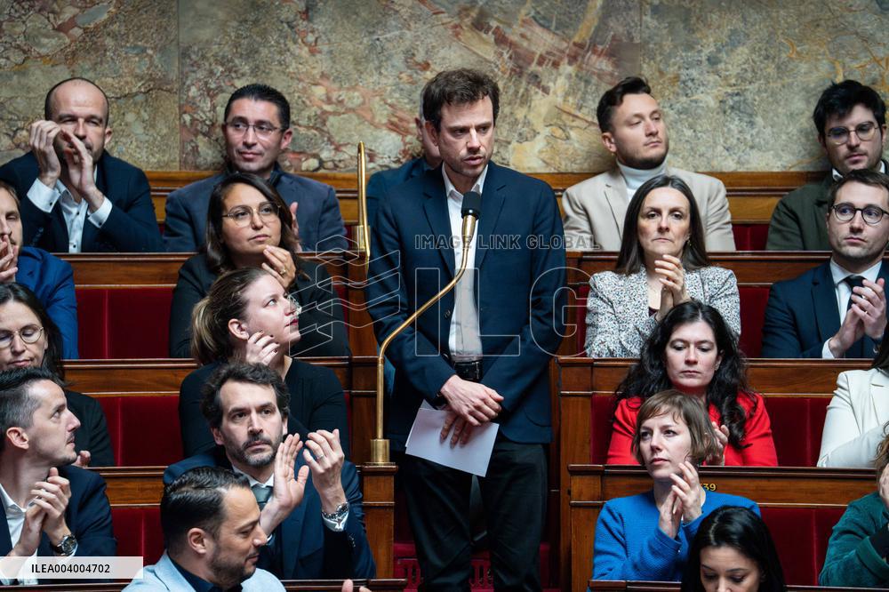 Questions to the government at the National Assembly - Paris AJ