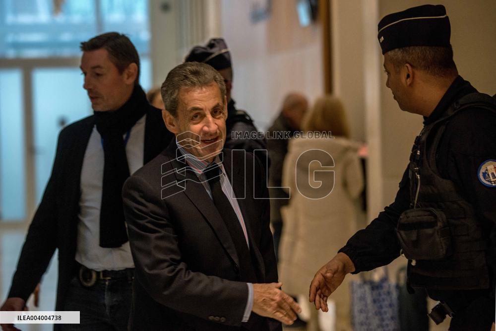 Sarkozy Trial - Paris