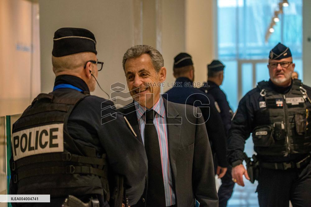 Sarkozy Trial - Paris
