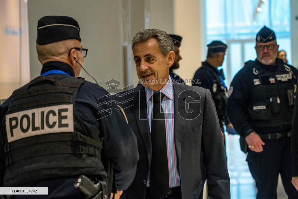 Sarkozy Trial - Paris