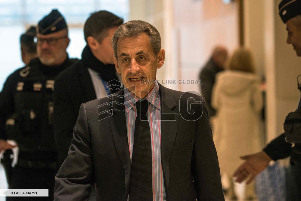 Sarkozy Trial - Paris