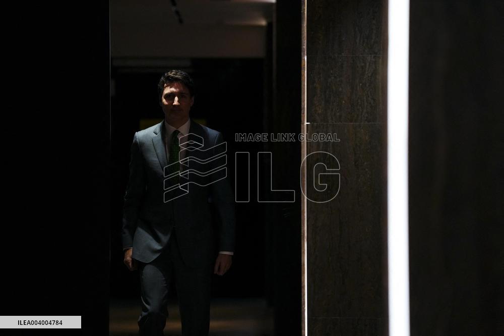 Trudeau Press Conference - Brussels