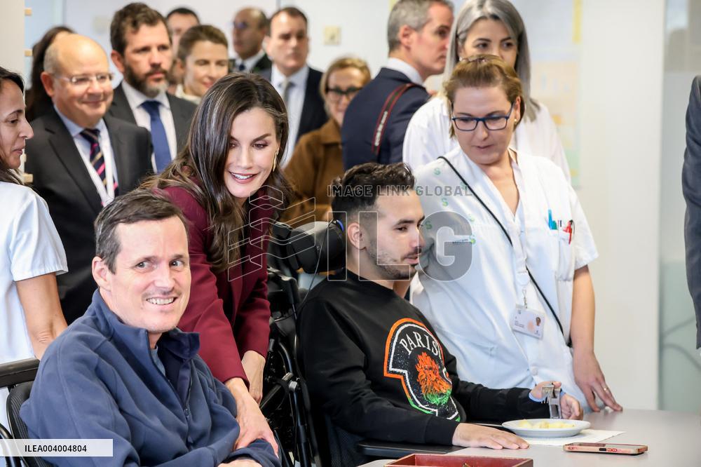 Royals At Visit To Paraplegic National Hospital - Toledo