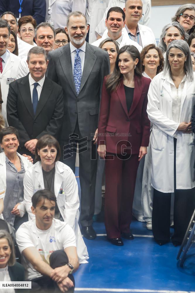 Royals At Visit To Paraplegic National Hospital - Toledo