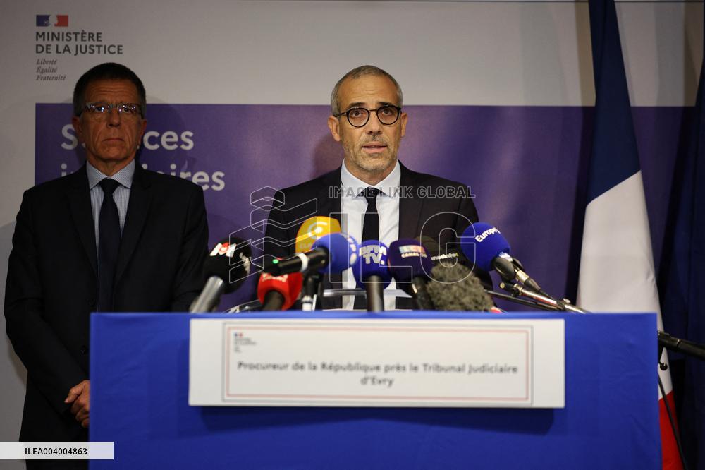 Press Conference on Louise Murder Investigation - Evry