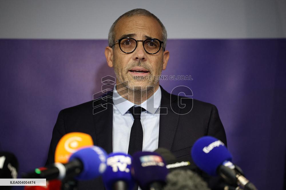 Press Conference on Louise Murder Investigation - Evry