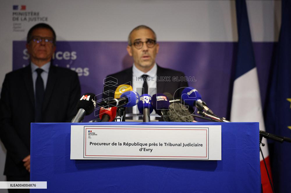 Press Conference on Louise Murder Investigation - Evry