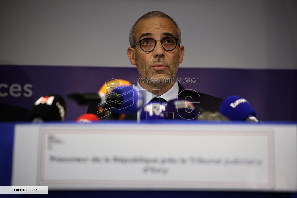 Press Conference on Louise Murder Investigation - Evry