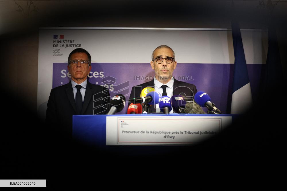 Press Conference on Louise Murder Investigation - Evry