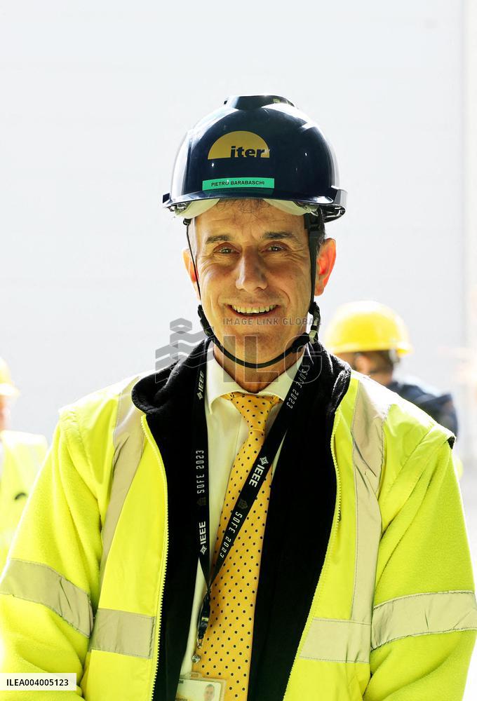 President Macron And Indian PM Modi Visit The ITER - Marseille