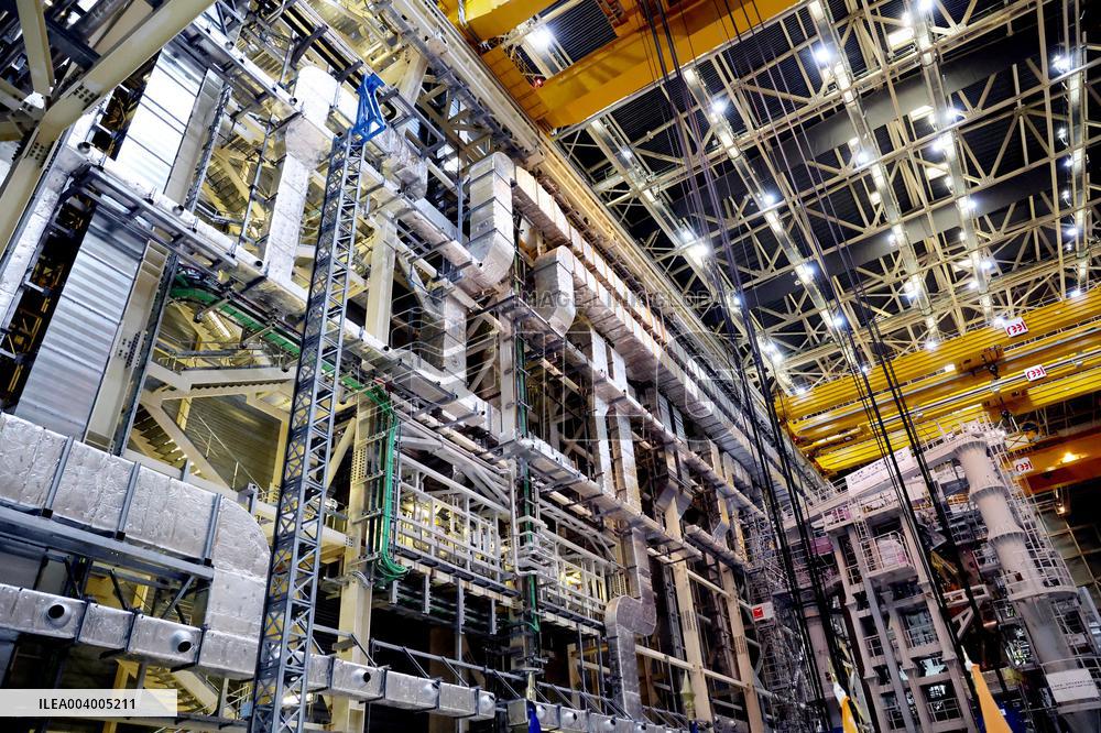 President Macron And Indian PM Modi Visit The ITER - Marseille