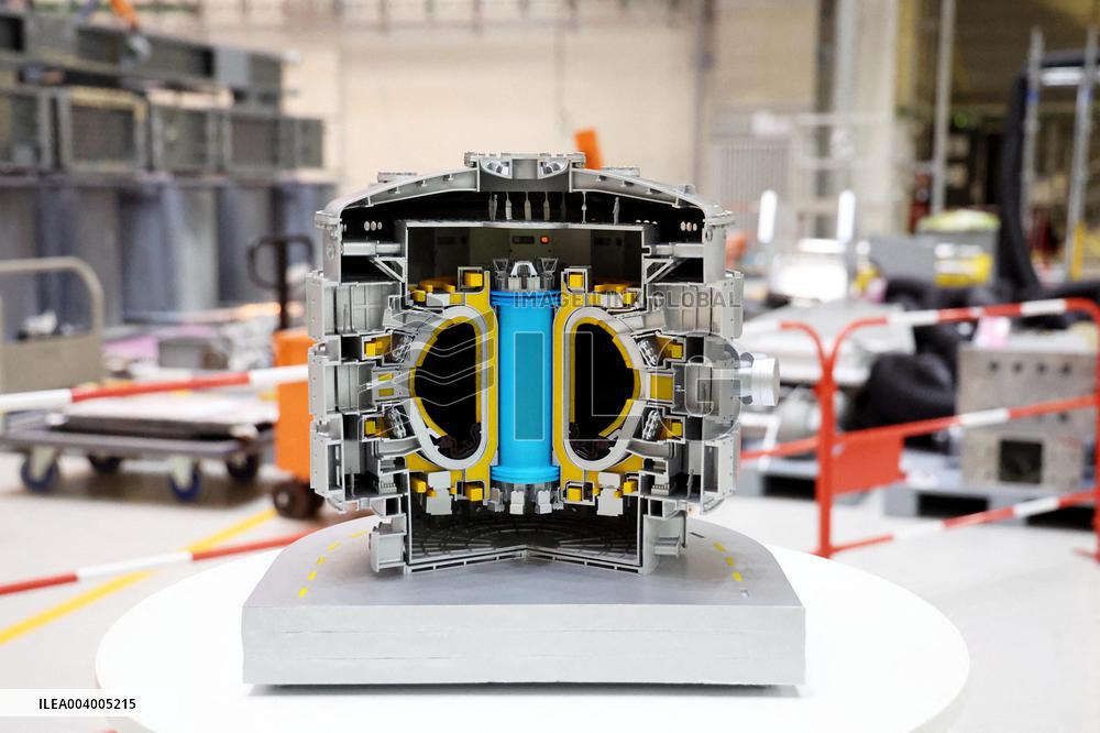 President Macron And Indian PM Modi Visit The ITER - Marseille