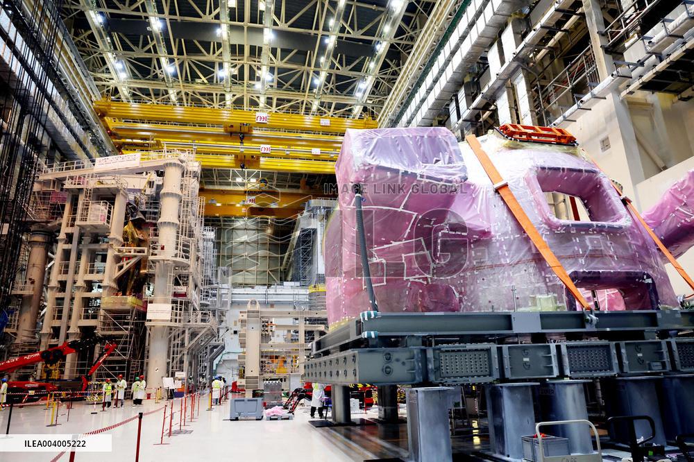 President Macron And Indian PM Modi Visit The ITER - Marseille