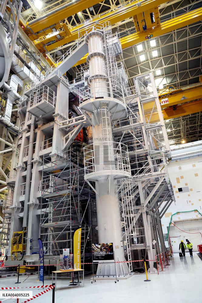 President Macron And Indian PM Modi Visit The ITER - Marseille