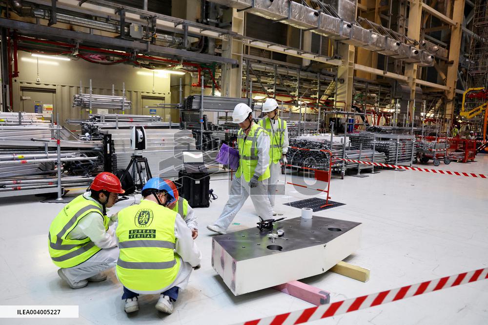 President Macron And Indian PM Modi Visit The ITER - Marseille