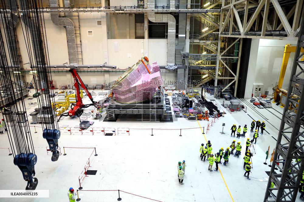 President Macron And Indian PM Modi Visit The ITER - Marseille