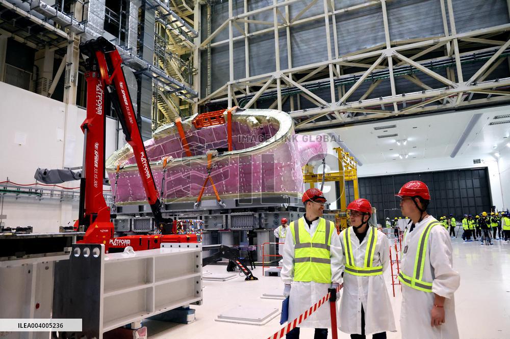 President Macron And Indian PM Modi Visit The ITER - Marseille