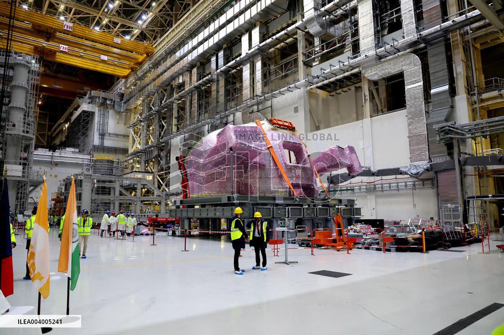 President Macron And Indian PM Modi Visit The ITER - Marseille