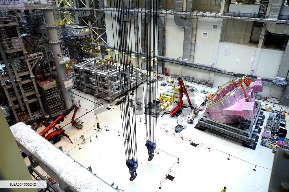 President Macron And Indian PM Modi Visit The ITER - Marseille