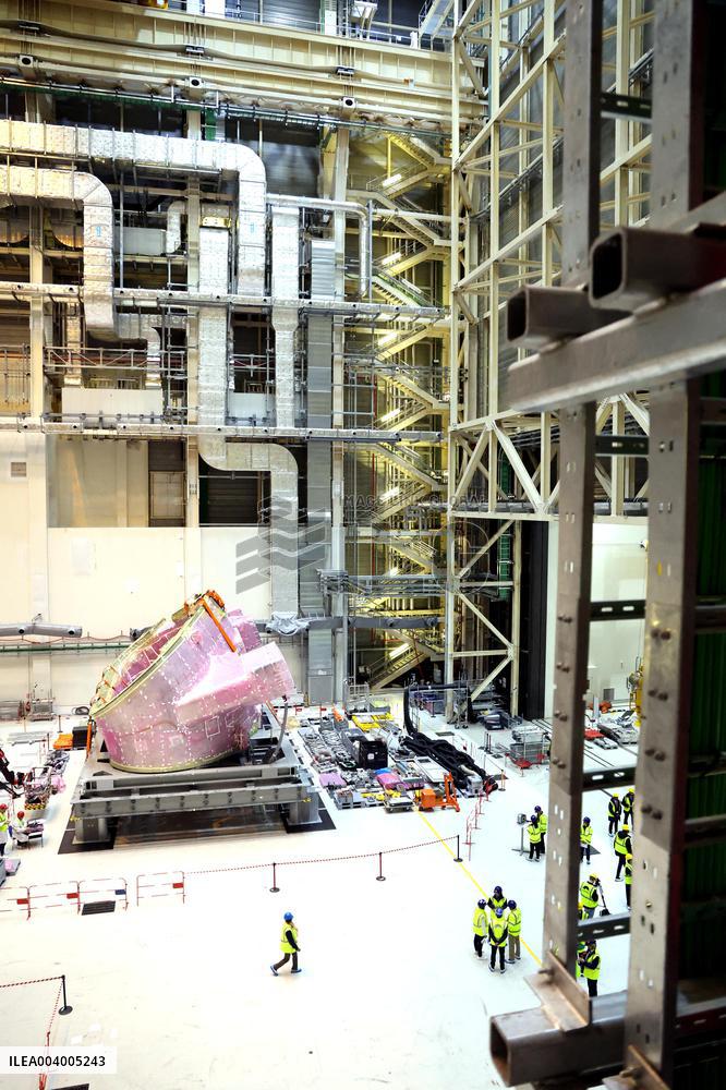 President Macron And Indian PM Modi Visit The ITER - Marseille